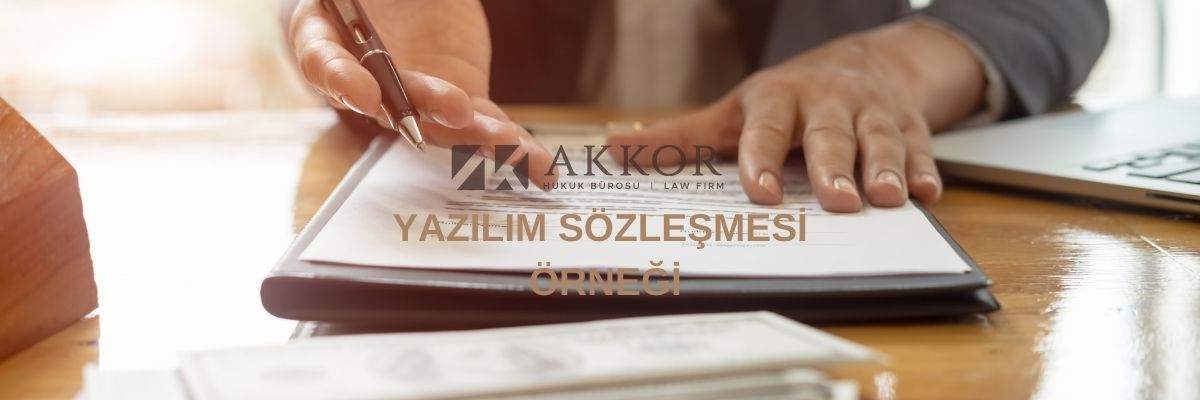 Yazılım Sözleşmesi Örneği